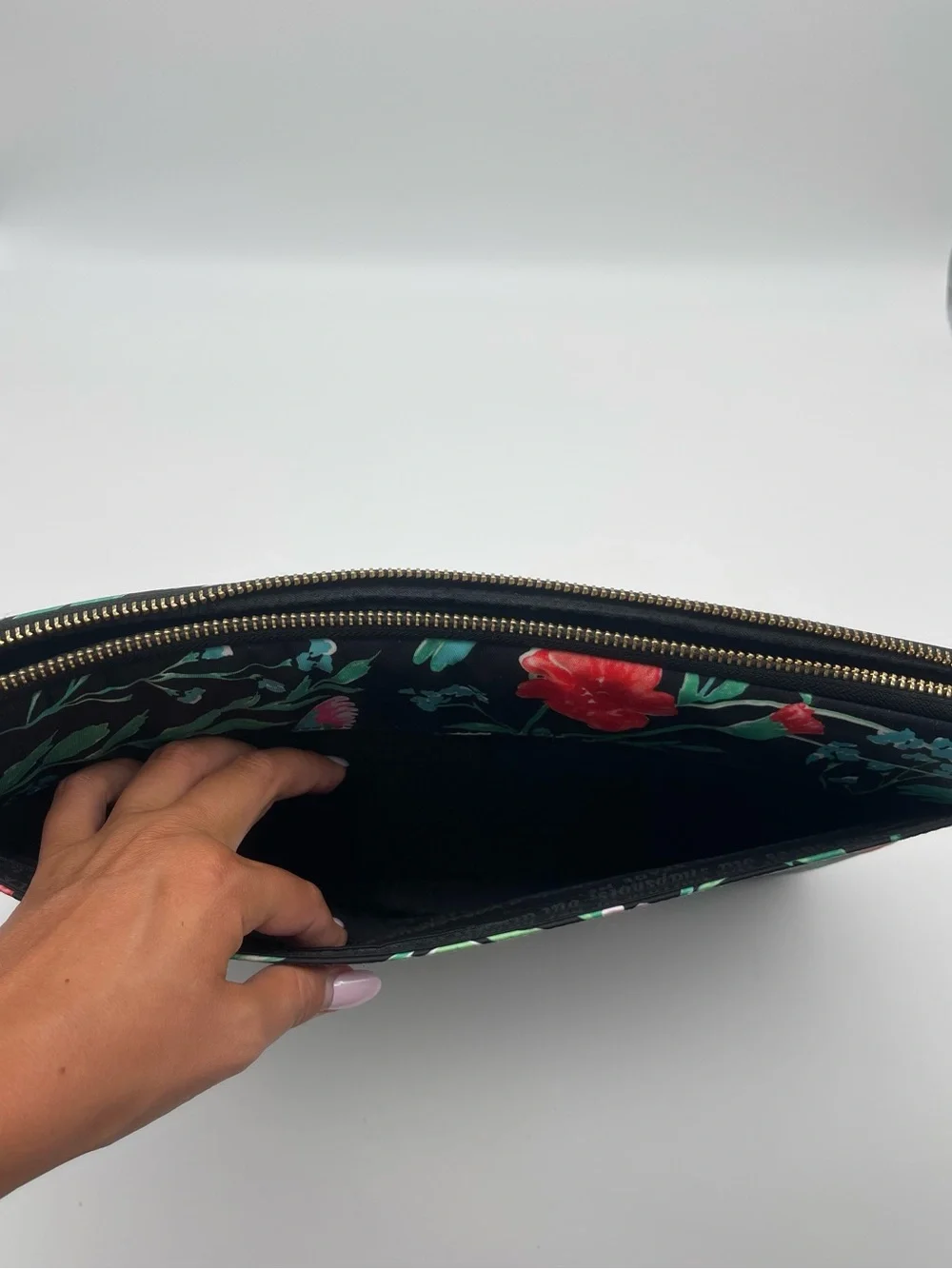 Kate Spade Floral Hummingbird Laptop Sleeve